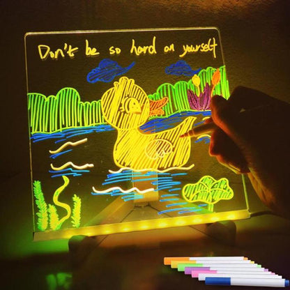 Light Up Acrylic Message Board